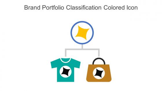 Brand Portfolio Classification Colored Icon In Powerpoint Pptx Png And Editable Eps Format