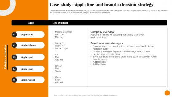 Brand Positioning And Launch Strategy Case Study Apple Line And Brand Extension Strategy MKT SS V
