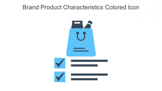 Brand Product Characteristics Colored Icon In Powerpoint Pptx Png And Editable Eps Format