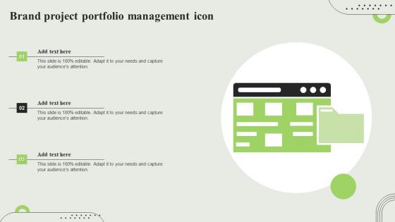 Brand Project Portfolio Management Icon
