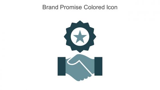 Brand Promise Colored Icon In Powerpoint Pptx Png And Editable Eps Format