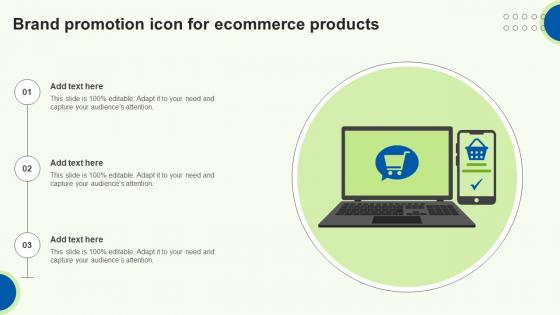 Brand Promotion Icon For Ecommerce Products
