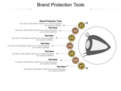 Brand protection tools ppt powerpoint presentation portfolio deck cpb
