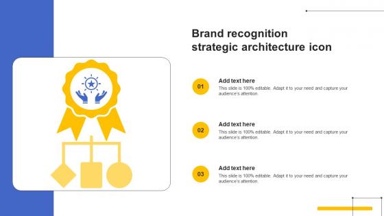 Brand Recognition Strategic Architecture Icon