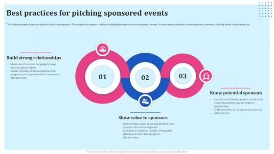 Brand Reinforcement Strategies Best Practices For Pitching Sponsored Events