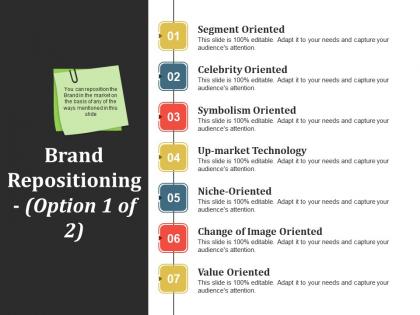 Brand repositioning ppt background images
