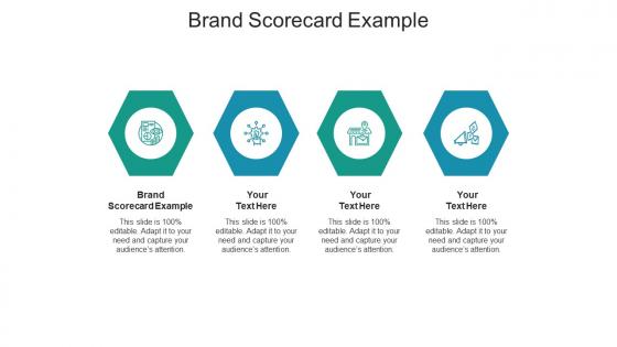 Brand scorecard example ppt powerpoint presentation pictures ideas cpb