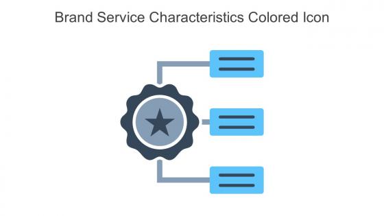 Brand Service Characteristics Colored Icon In Powerpoint Pptx Png And Editable Eps Format