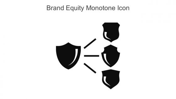 Brand Shield Equity Monotone Icon In Powerpoint Pptx Png And Editable Eps Format
