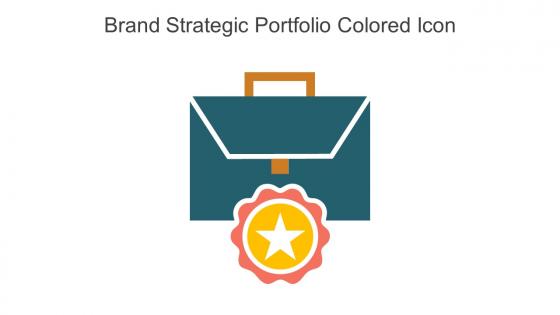 Brand Strategic Portfolio Colored Icon In Powerpoint Pptx Png And Editable Eps Format