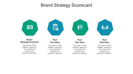 Brand strategy scorecard ppt powerpoint presentation styles good cpb