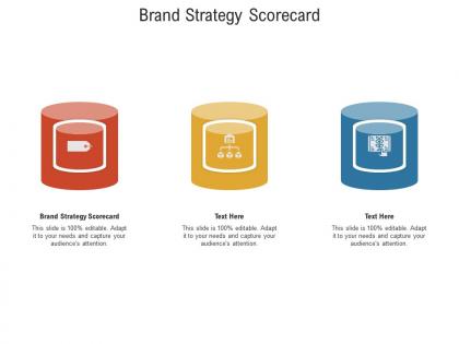 Brand strategy scorecard ppt powerpoint presentation styles styles cpb