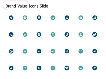 Brand value icons slide checklist l460 ppt powerpoint presentation