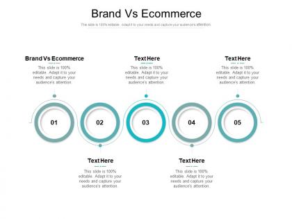 Brand vs ecommerce ppt powerpoint presentation icon layout ideas cpb
