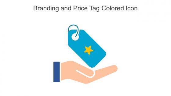 Branding And Price Tag Colored Icon In Powerpoint Pptx Png And Editable Eps Format