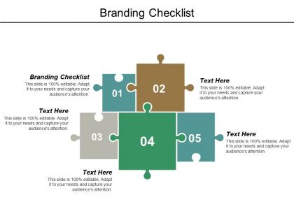 Branding checklist ppt powerpoint presentation background images cpb