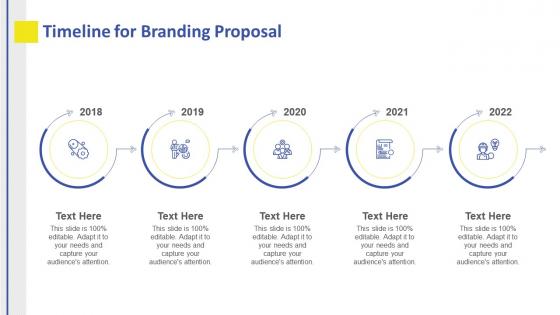 Branding proposal template timeline for branding proposal ppt microsoft