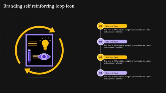 Branding Self Reinforcing Loop Icon