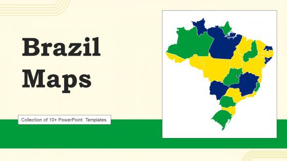 Brazil Maps PowerPoint PPT Template Bundles