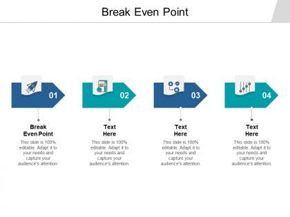 Break even point ppt powerpoint presentation file grid cpb