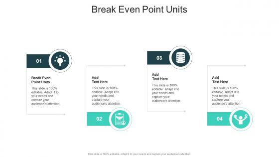 Break Even Point Units In Powerpoint And Google Slides Cpb