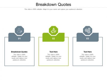 Breakdown quotes ppt powerpoint presentation icon visuals cpb