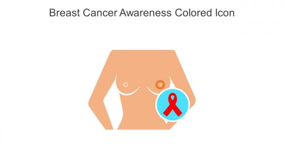 Breast Cancer Awareness Colored Icon In Powerpoint Pptx Png And Editable Eps Format