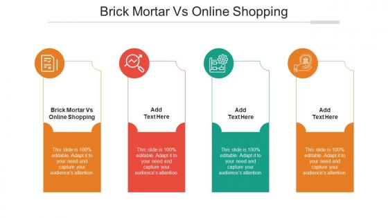 Brick Mortar Vs Online Shopping Ppt Powerpoint Presentation Professional Templates Cpb