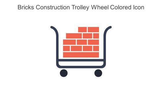 Bricks Construction Trolley Wheel Colored Icon In Powerpoint Pptx Png And Editable Eps Format