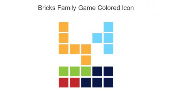 Bricks Family Game Colored Icon In Powerpoint Pptx Png And Editable Eps Format