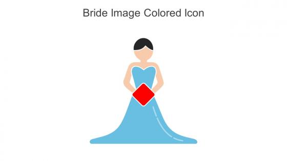 Bride Image Colored Icon In Powerpoint Pptx Png And Editable Eps Format