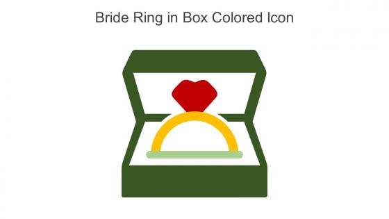 Bride Ring In Box Colored Icon In Powerpoint Pptx Png And Editable Eps Format