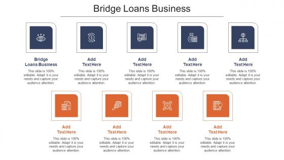 Bridge Loans Business Ppt Powerpoint Presentation Outline Microsoft Cpb