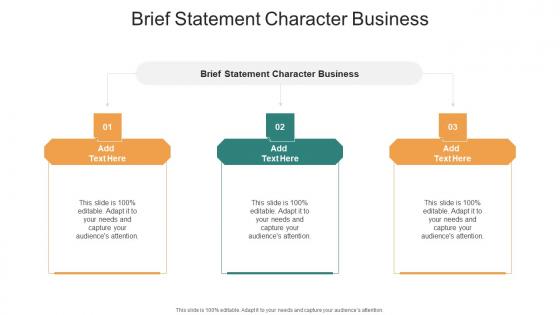 Brief Statement Character Business In Powerpoint And Google Slides Cpb