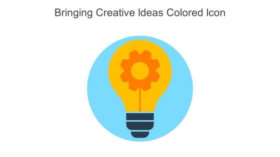 Bringing Creative Ideas Colored Icon In Powerpoint Pptx Png And Editable Eps Format