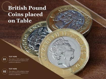 British pound coins placed on table