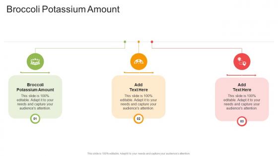 Broccoli Potassium Amount In Powerpoint And Google Slides Cpb