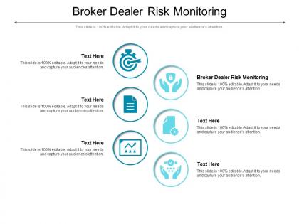 Broker dealer risk monitoring ppt powerpoint presentation layouts designs download cpb