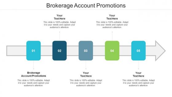 Brokerage account promotions ppt powerpoint presentation professional summary cpb