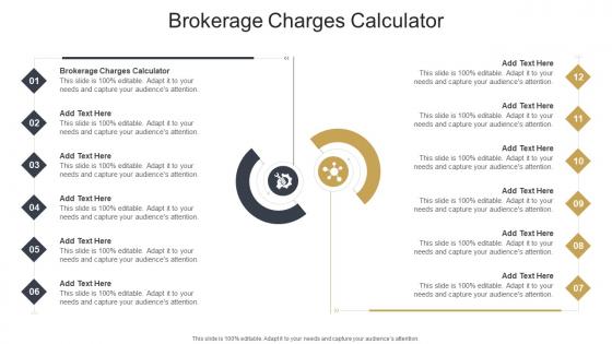 Brokerage Charges Calculator In Powerpoint And Google Slides Cpb