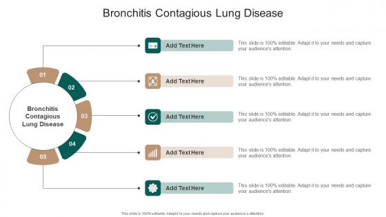 Bronchitis Contagious Lung Disease In Powerpoint And Google Slides Cpb