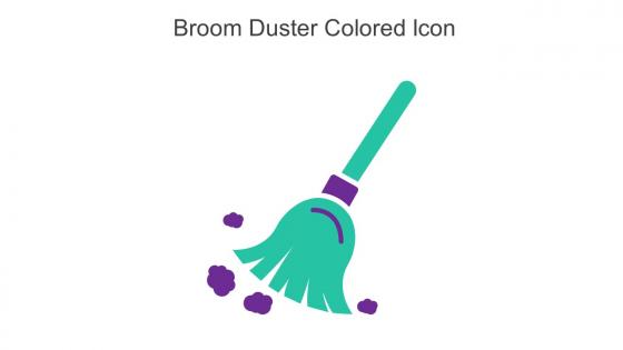 Broom Duster Colored Icon In Powerpoint Pptx Png And Editable Eps Format