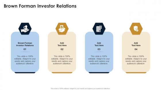Brown Forman Investor Relations In Powerpoint And Google Slides Cpb