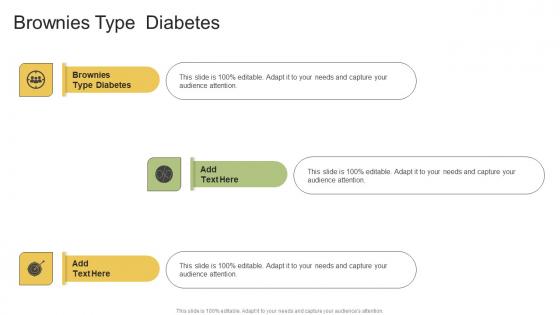 Brownies Type Diabetes In Powerpoint And Google Slides Cpb