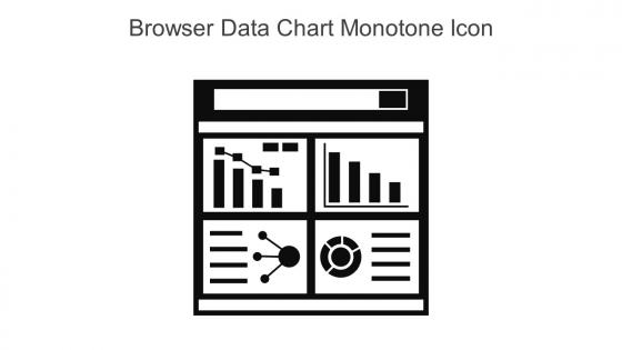 Browser Data Chart Monotone Icon In Powerpoint Pptx Png And Editable Eps Format