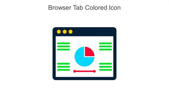 Browser Tab Colored Icon In Powerpoint Pptx Png And Editable Eps Format