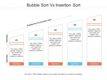 Bubble sort vs insertion sort ppt powerpoint presentation pictures cpb