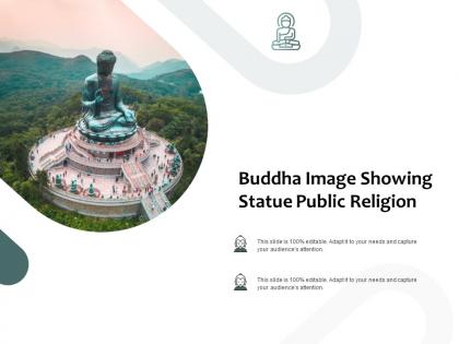 Buddha image showing statue public religion