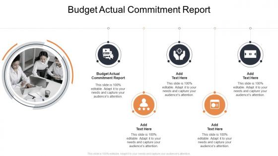 Budget Actual Commitment Report In Powerpoint And Google Slides Cpb