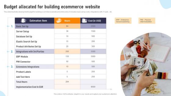 Budget Allocated For Building Ecommerce Website